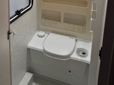 Caravan toilet