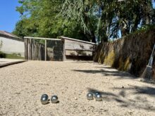 Jeu de boules baan