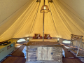 tent binnen overzicht